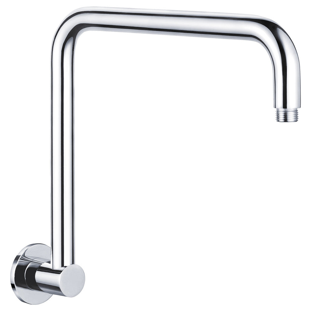 Fienza Round Fixed Gooseneck Shower Arm - Chrome