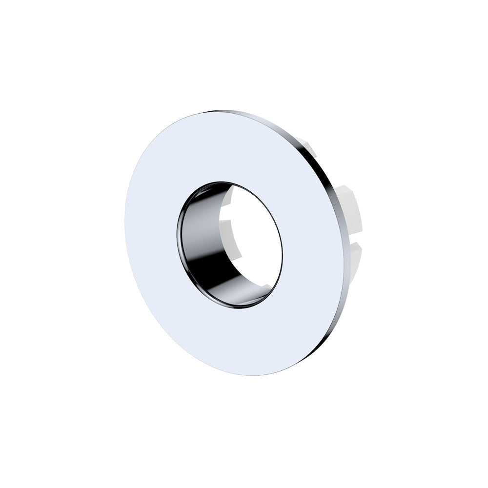 Fienza Round Overflow Ring - Chrome