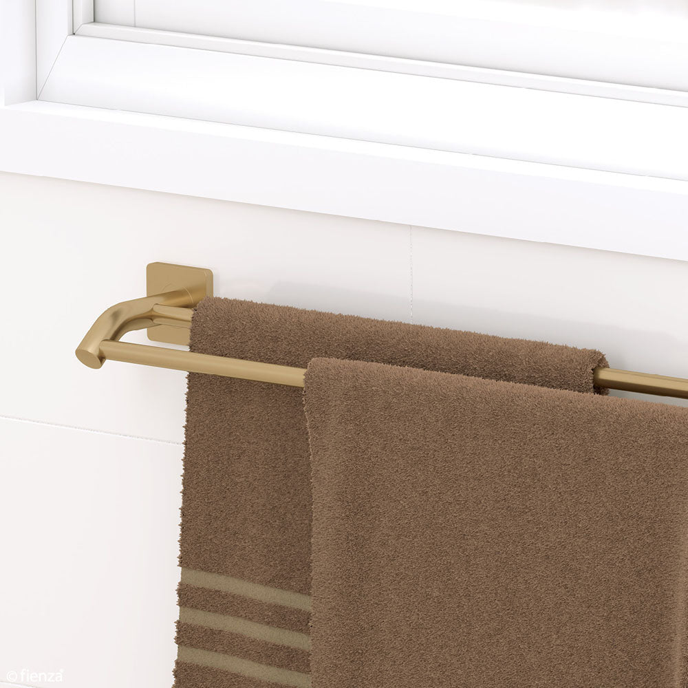 Fienza Sansa 900mm Double Towel Rail - Urban Brass