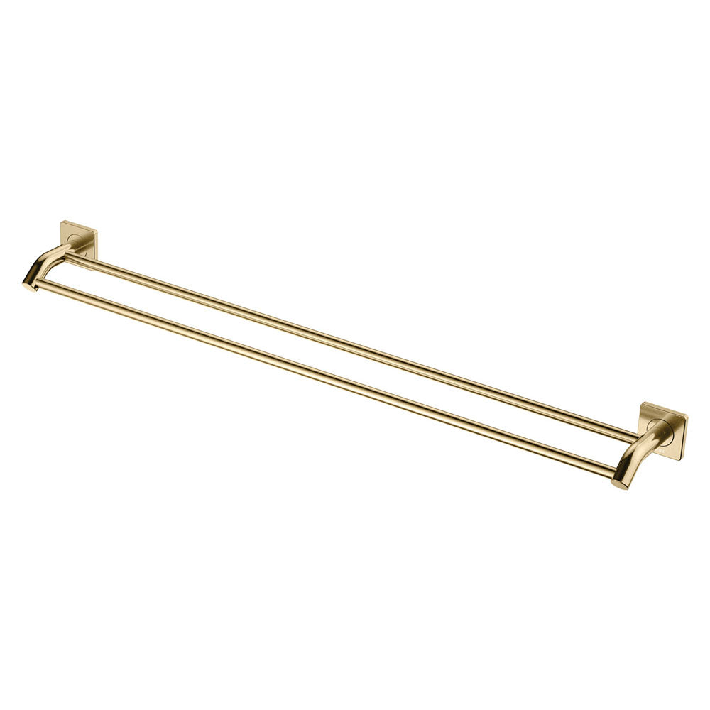 Fienza Sansa 900mm Double Towel Rail - Urban Brass