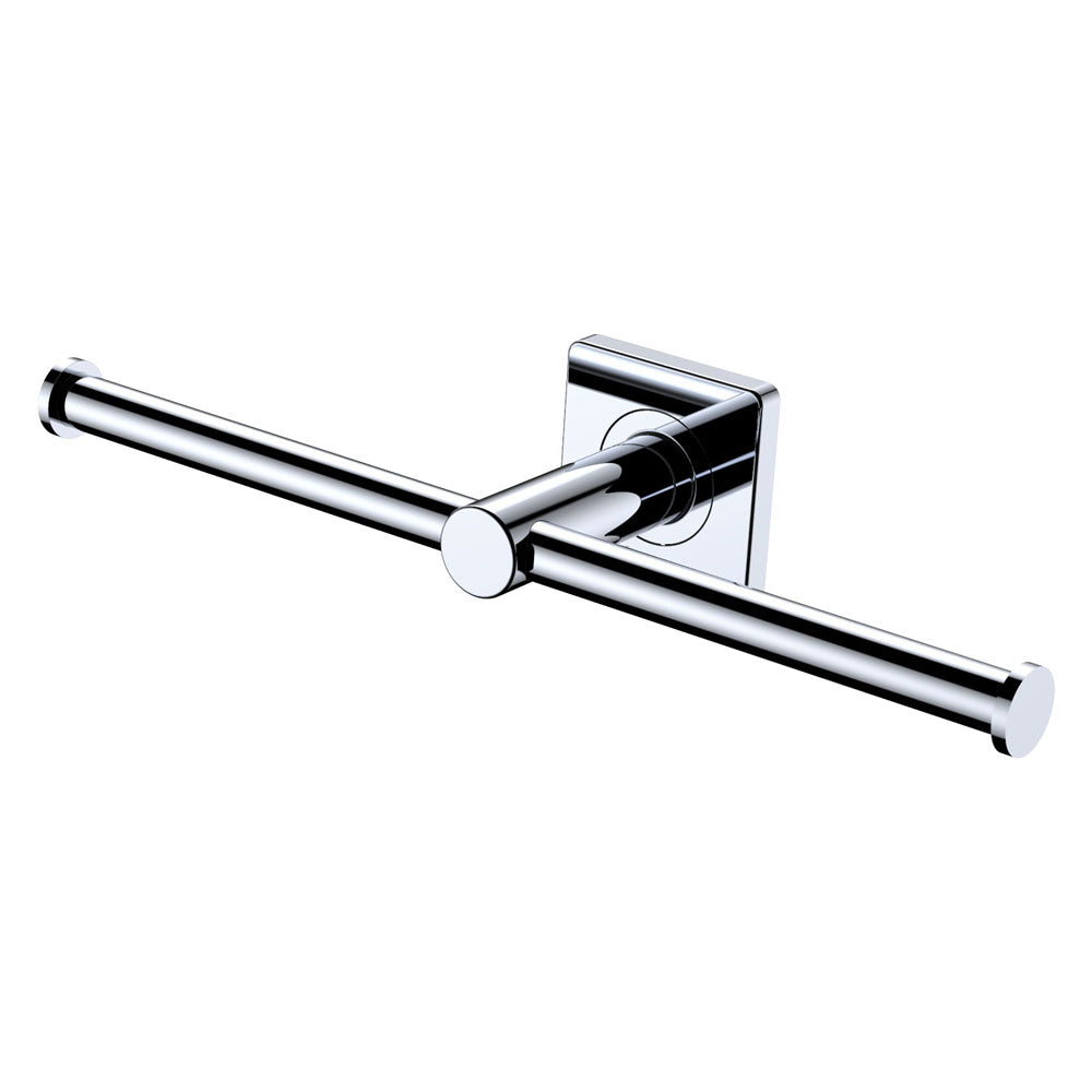 Fienza Sansa Double Roll Holder - Chrome