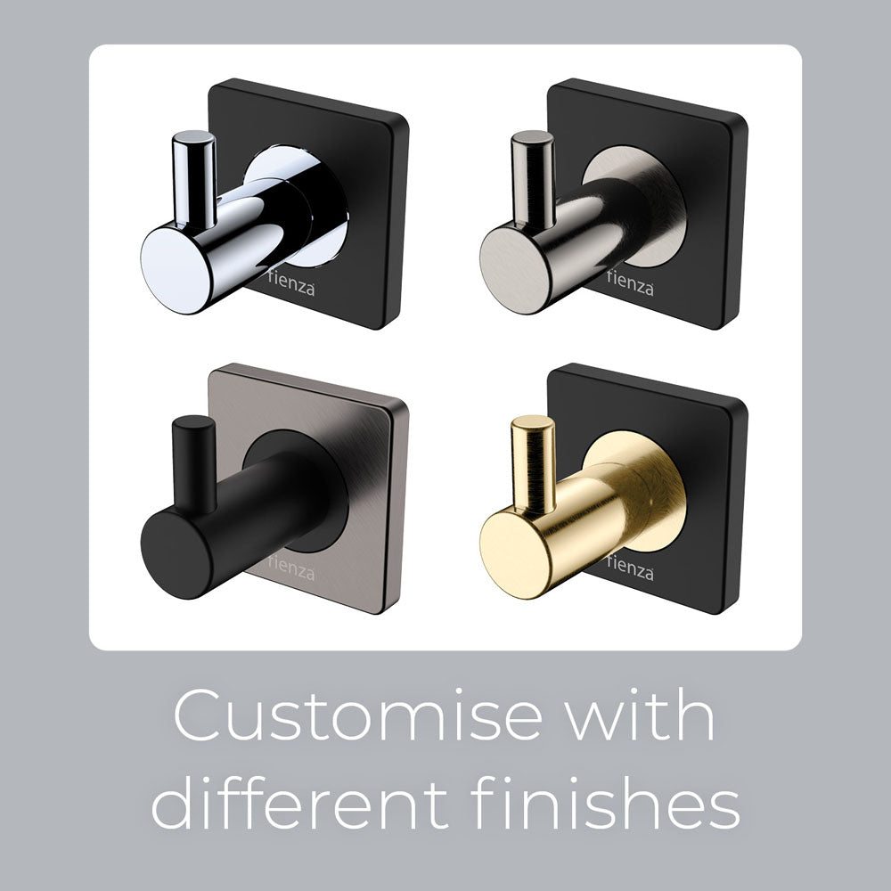 Fienza Sansa Robe Hook - Brushed Nickel