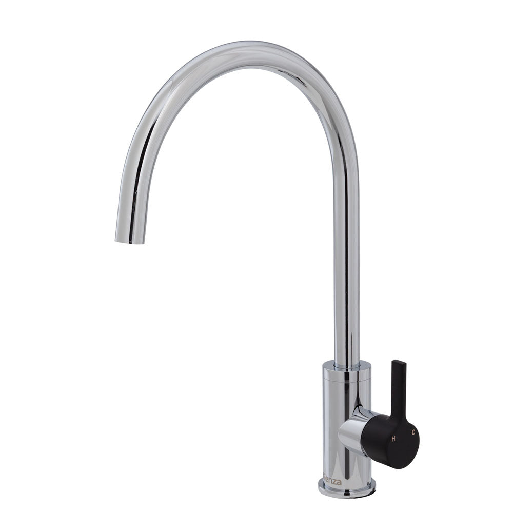 Fienza Sansa Sink Mixer - Matte Black Handle