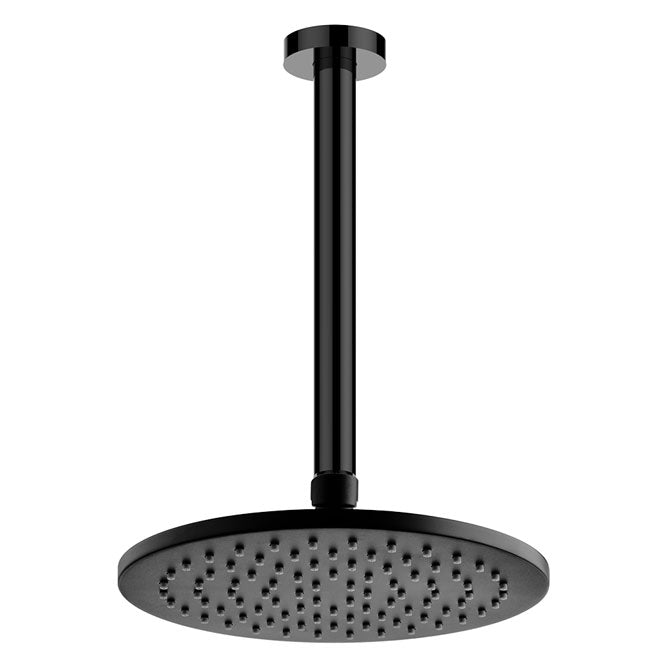 Fienza Starry 200 Overhead Rain Shower - Matte Black