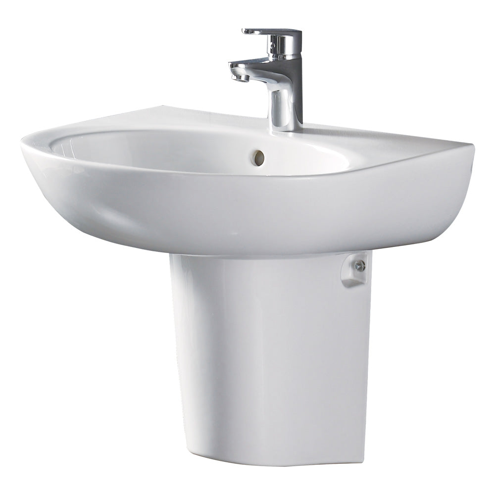 Fienza Stella Care Wall Basin With Integral Shroud