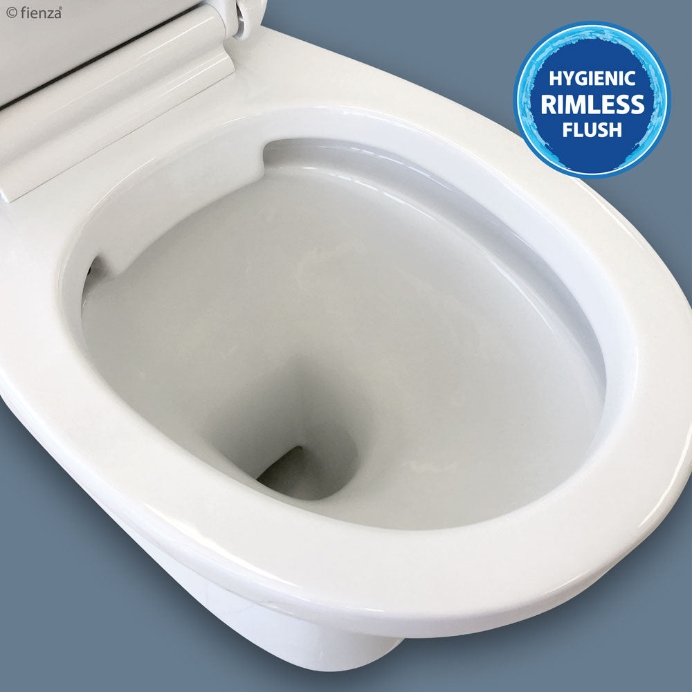 Fienza Stella Close-Coupled Toilet Suite - P-Trap