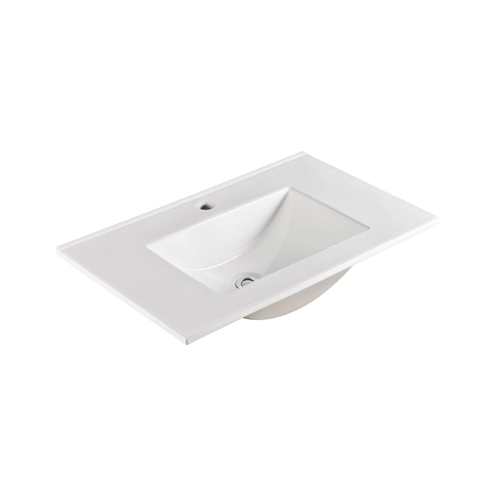 Fienza Vanessa 750 Poly-Marble Basin - Top