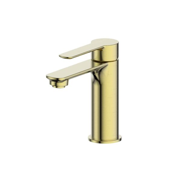 Greens Astro II Basin Mixer - Brushed Brass