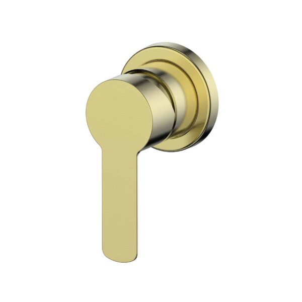 Greens Astro II Mini Shower Mixer - Brushed Brass