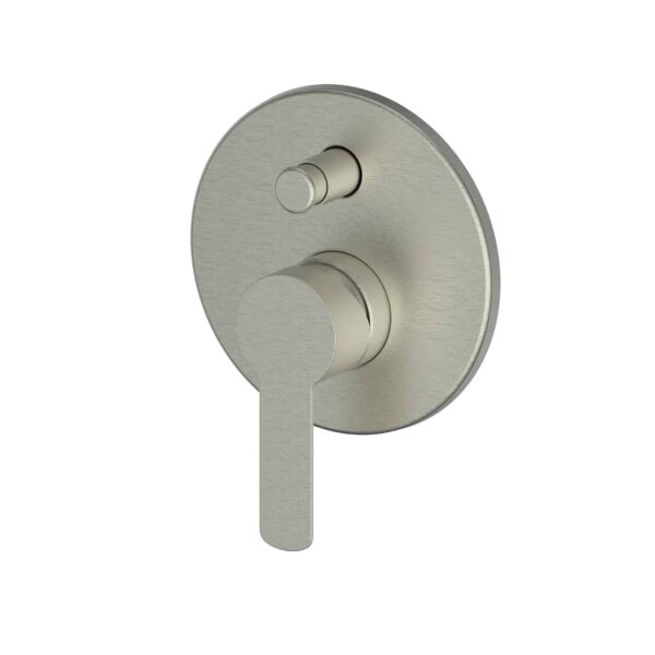 Greens Astro II Shower/Bath Diverter Mixer - Brushed Nickel