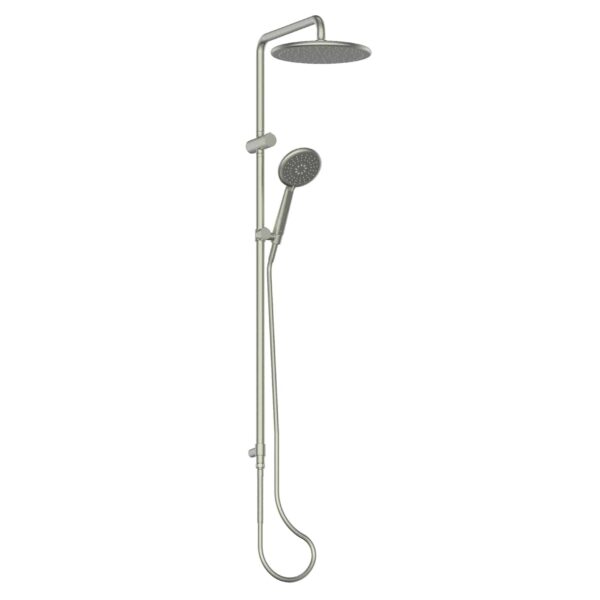 Greens Astro II Twin Rail Shower - Brushed Nickel