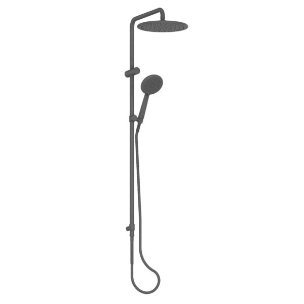 Greens Astro II Twin Rail Shower - Gun Metal