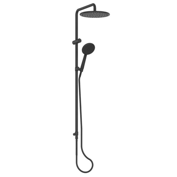 Greens Astro II Twin Rail Shower - Matte Black