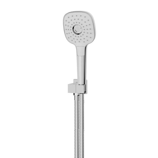 Greens Corban Hand Shower with Wall Outlet Bracket - Chrome