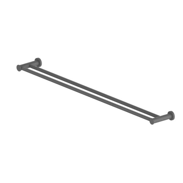 Greens Gisele Double Towel Rail - Gun Metal