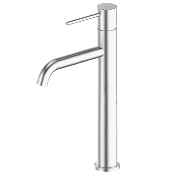 Greens Gisele Tower Basin Mixer - Brushed Stainless