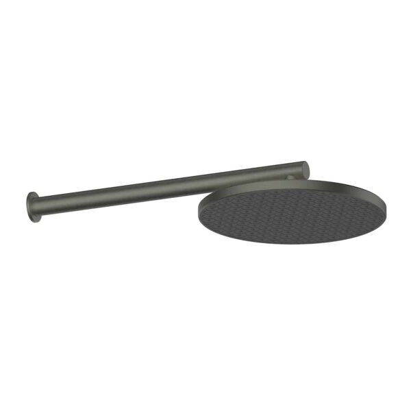 Greens Glide RainBoost Wall Shower - Gun Metal