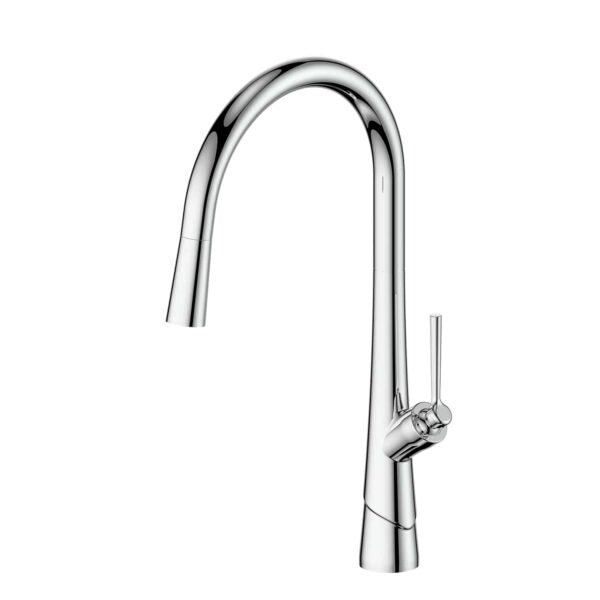 Greens Lustro Pull-Down Sink Mixer - Chrome