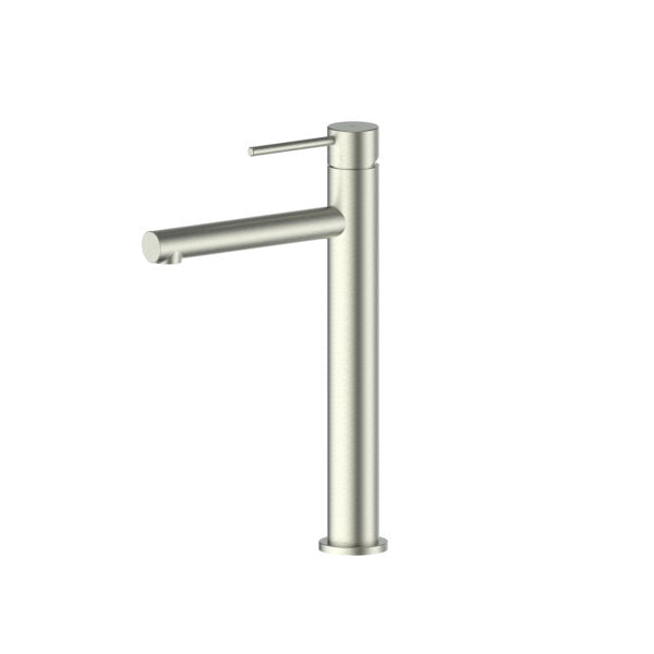 Greens Maci Tower Basin Mixer - Brushed Nickel