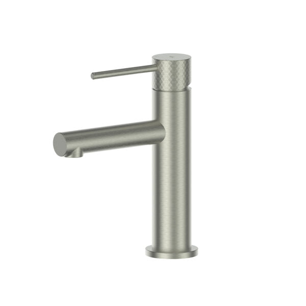 Greens Mika Basin Mixer - Brushed Nickel