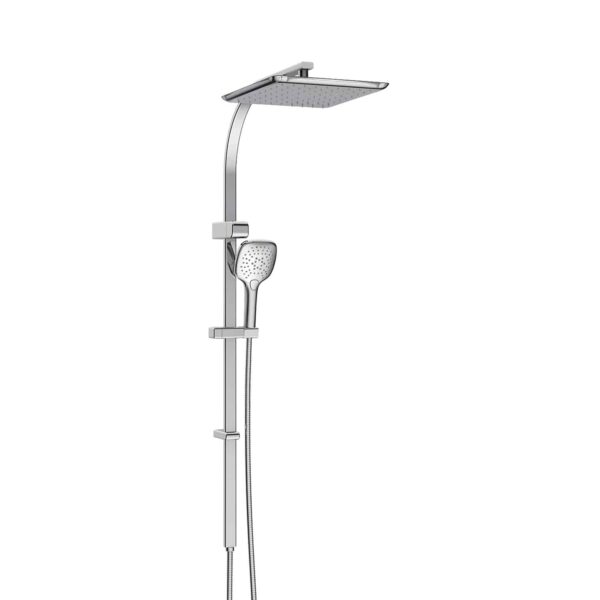 Greens Skyla Airflo Twin Rail Shower - Chrome