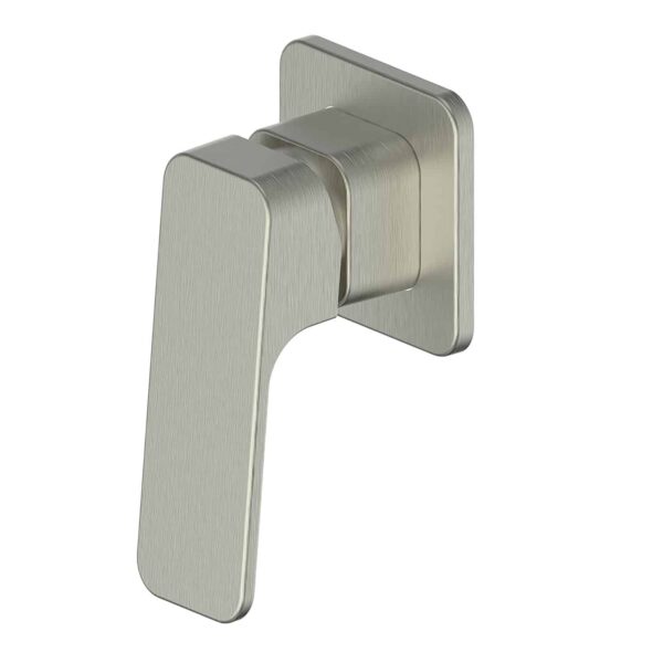 Greens Swept Shower Mixer - Brushed Nickel