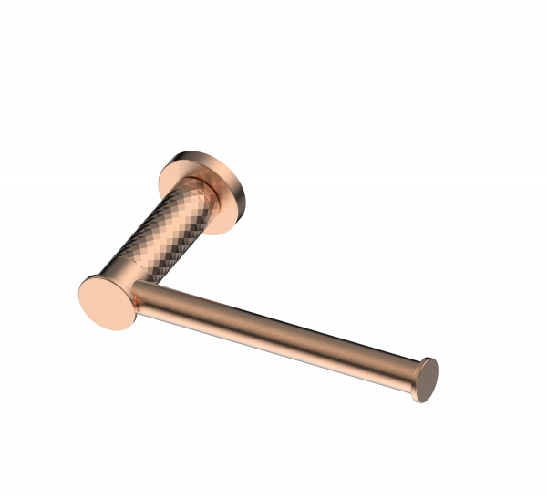 Greens Tesora Toilet Roll Holder - Brushed Copper