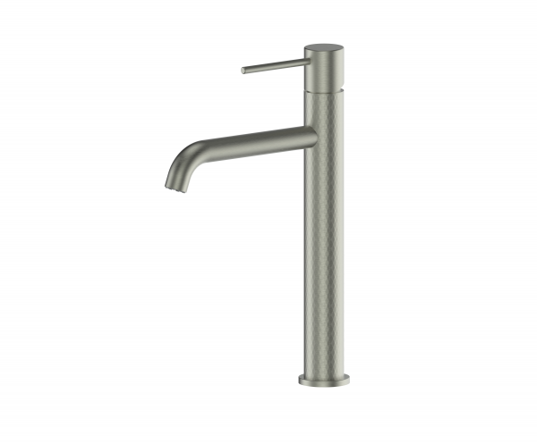 Greens Tesora Tower Basin Mixer - Brushed Nickel