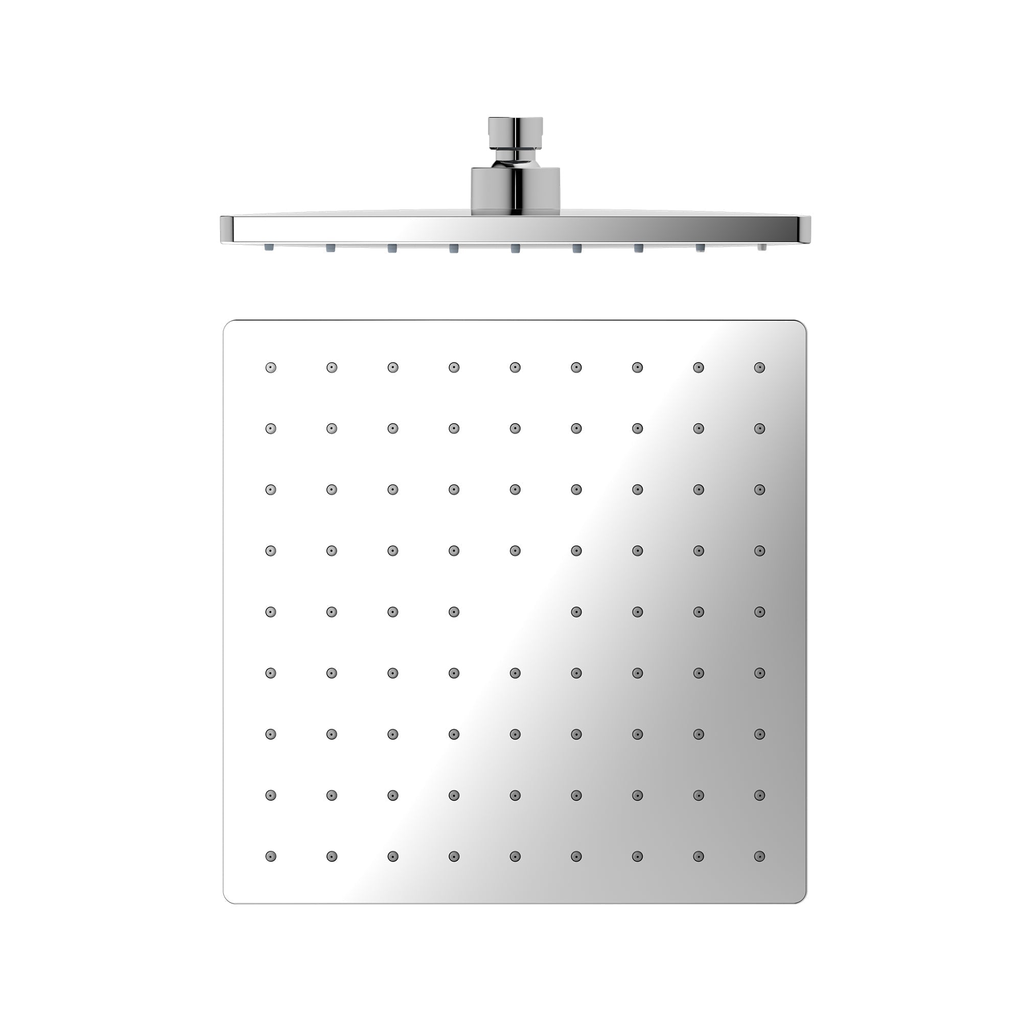 Nero 250mm ABS Square Shower Head - Chrome