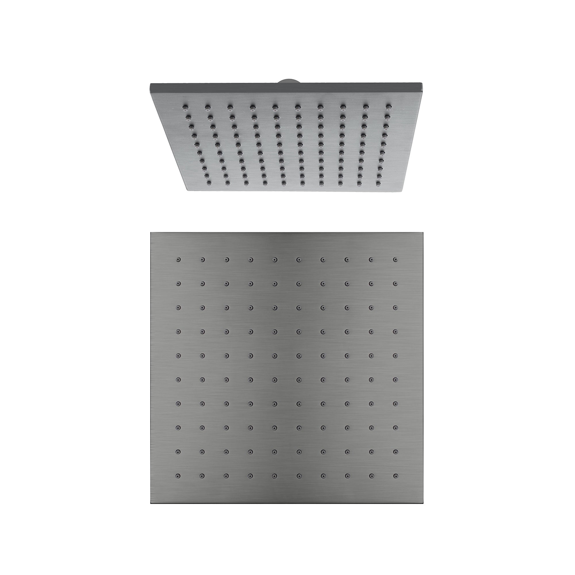 Nero 250mm Square Shower Head - Gun Metal