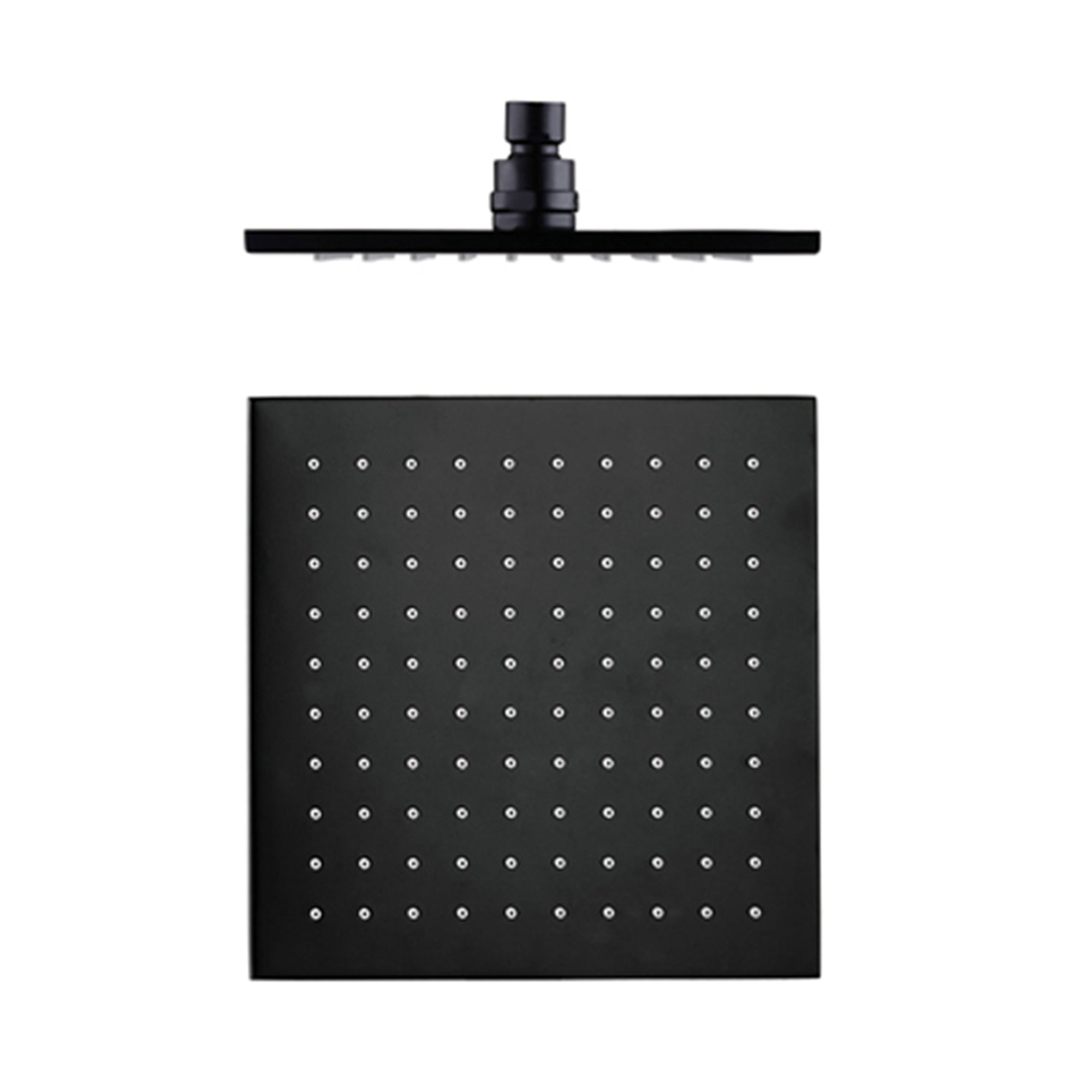 Nero 250mm Square Shower Head - Matte Black