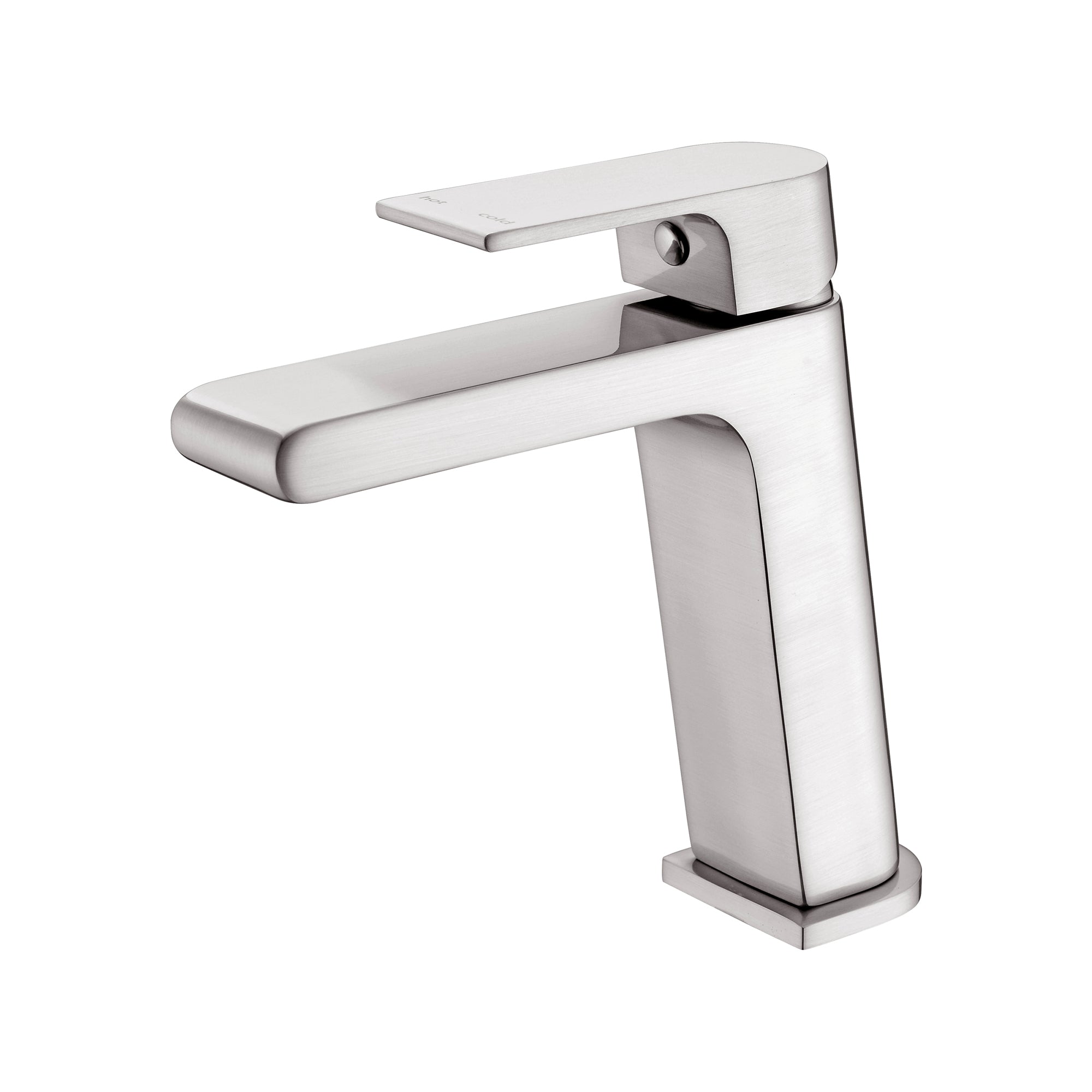 Nero Bianca Basin Mixer - Brushed Nickel