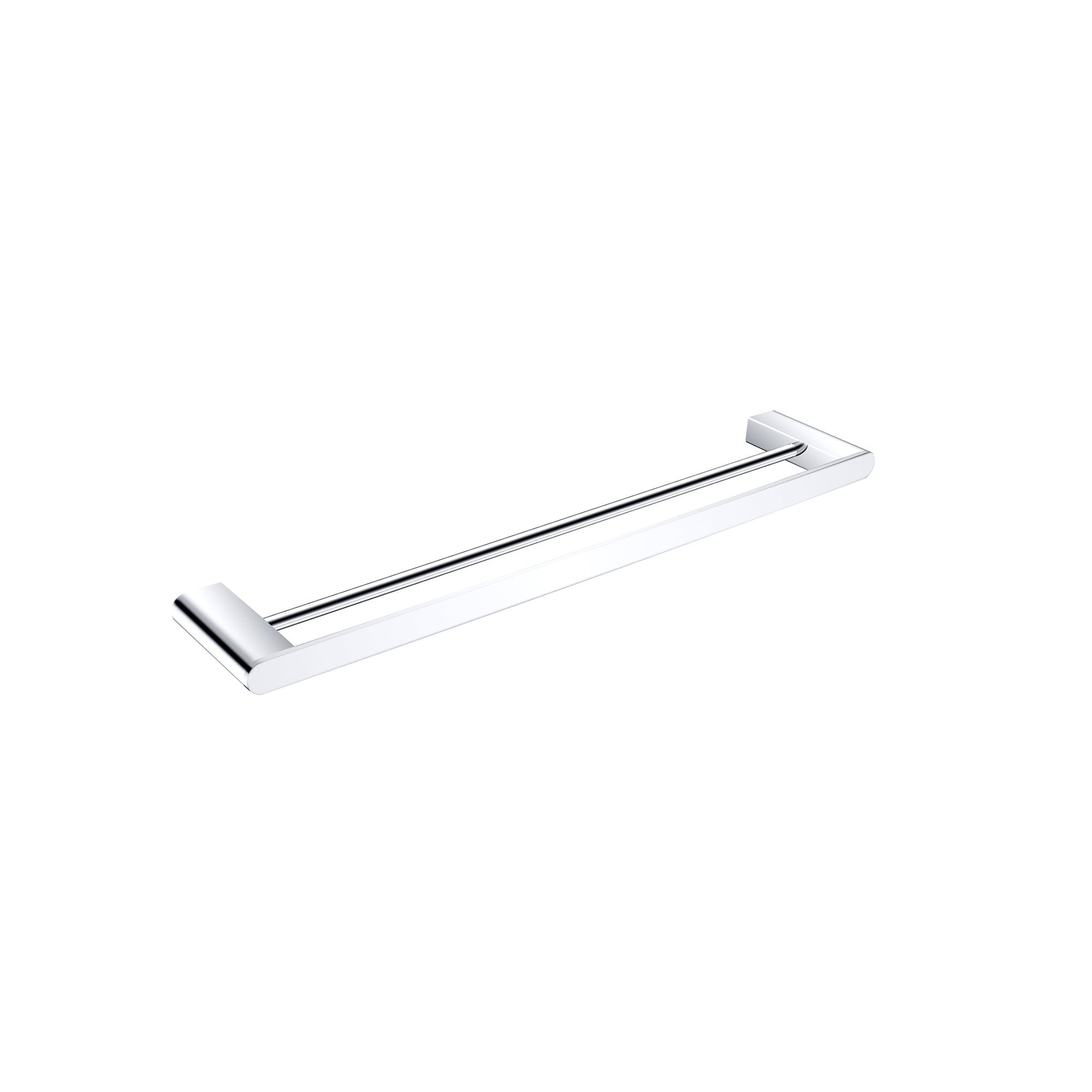 Nero Bianca Double Towel Rail 600mm - Chrome