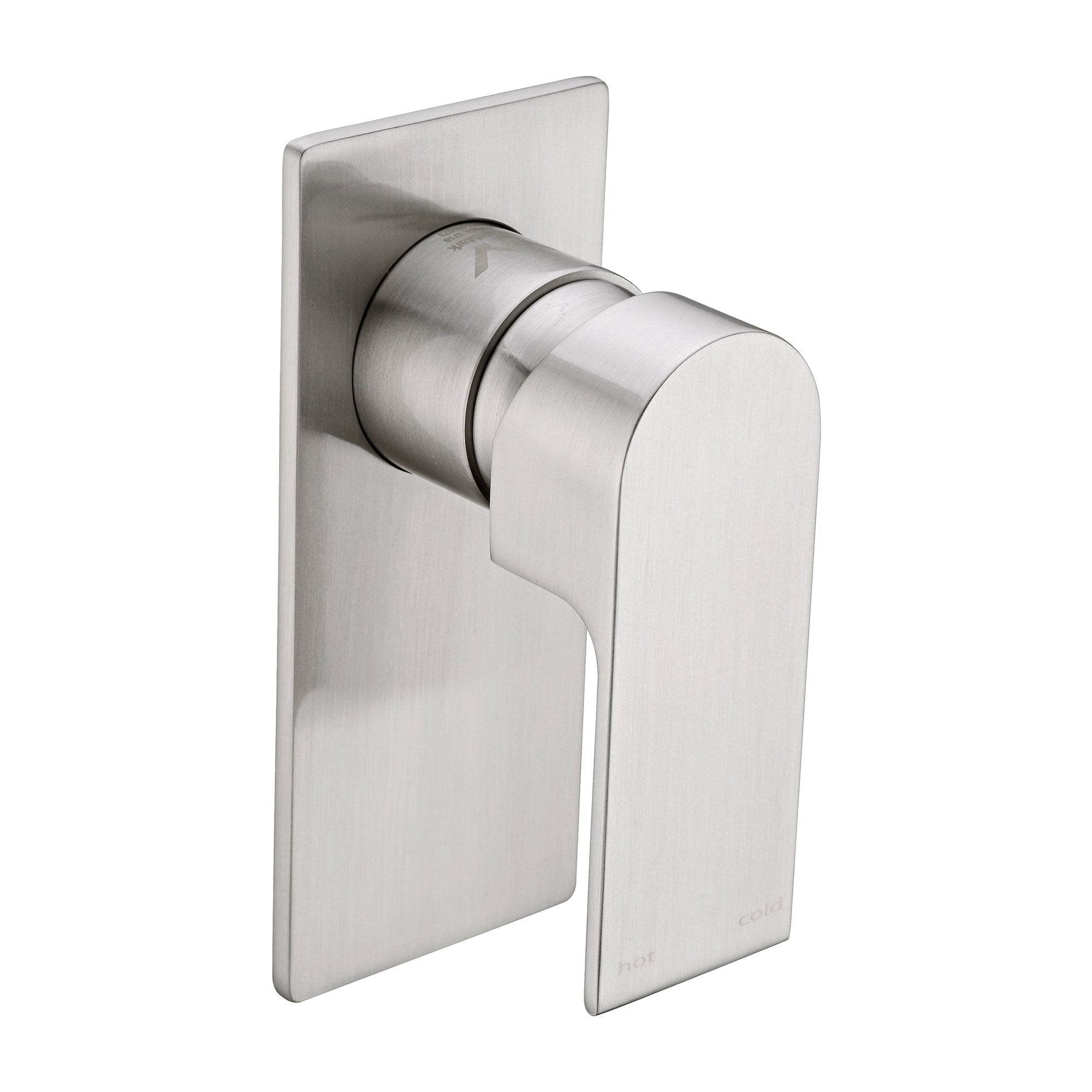 Nero Bianca Shower Mixer - Brushed Nickel