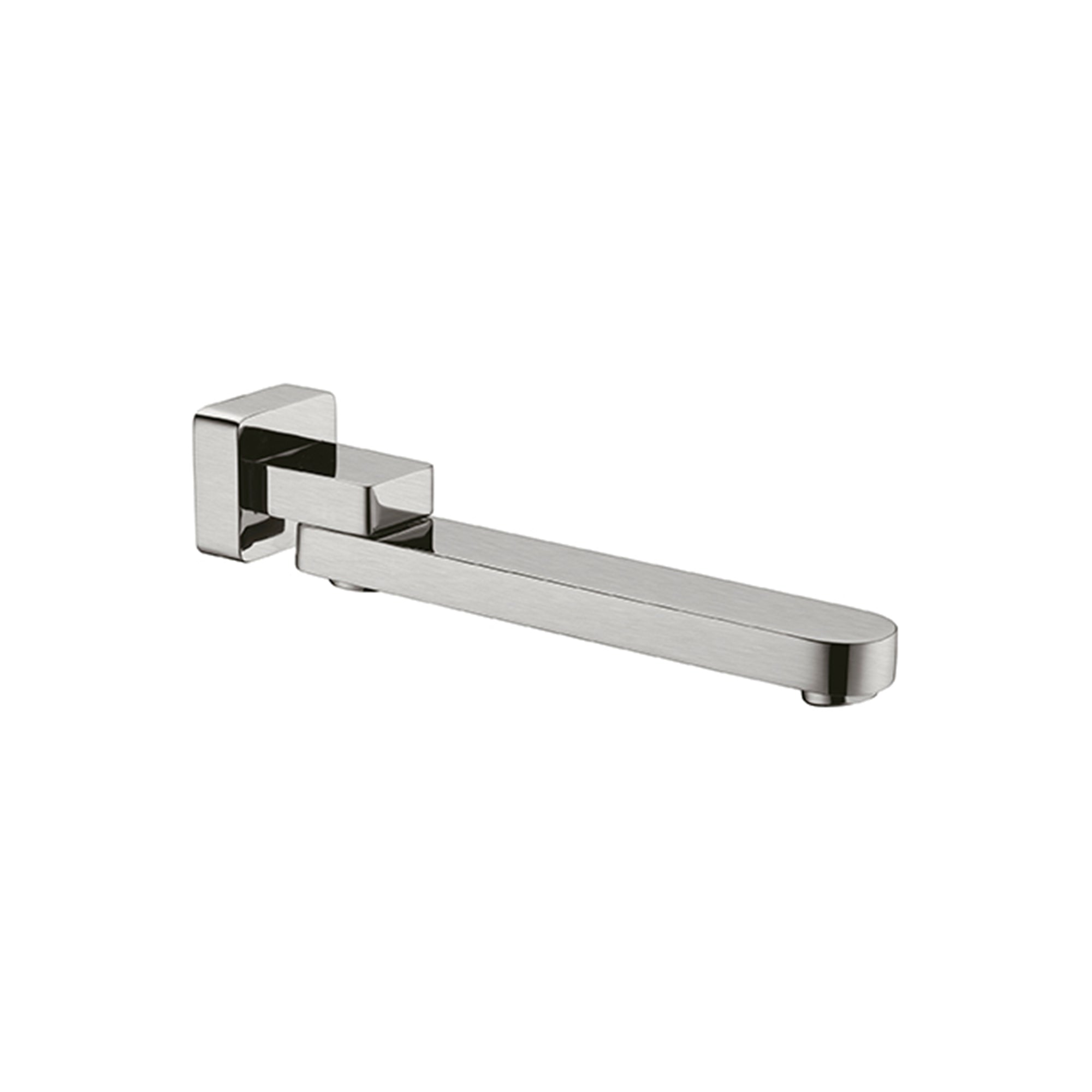 Nero Bianca Swivel Bath Spout - Brushed Nickel