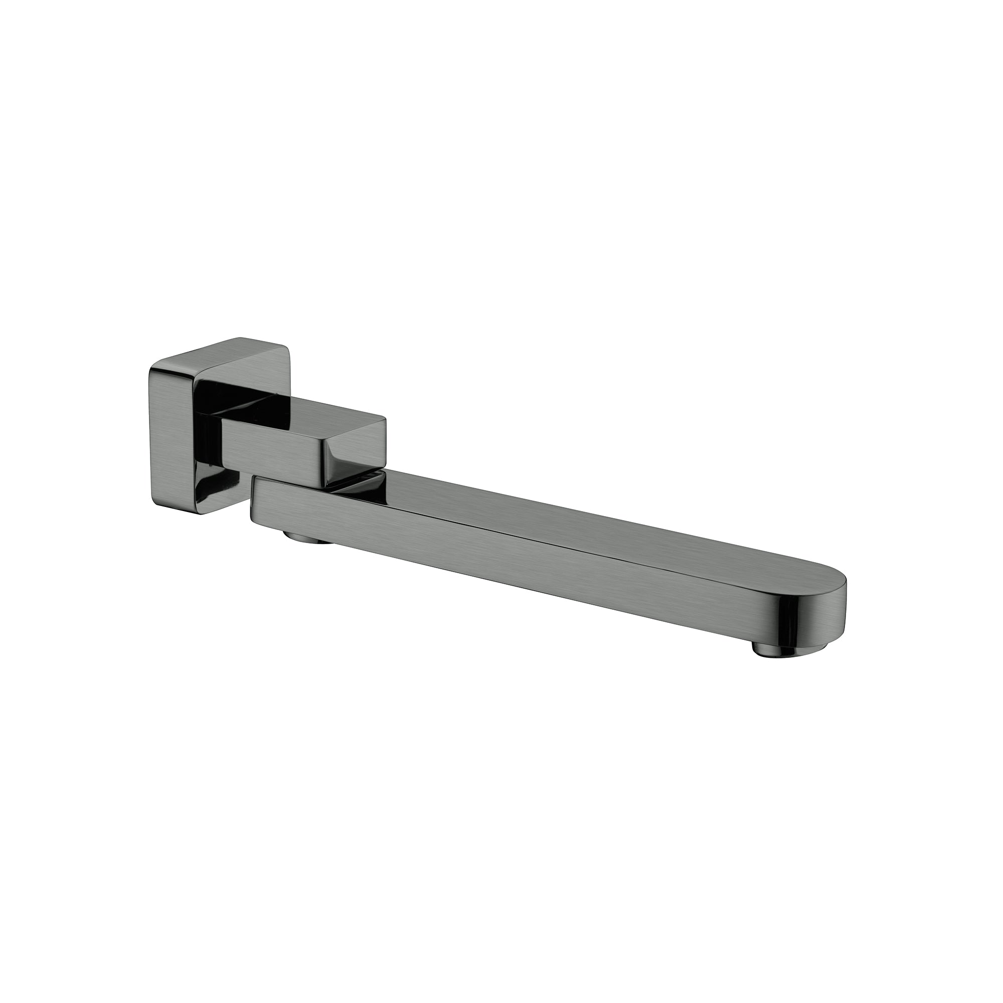 Nero Bianca Swivel Bath Spout - Gun Metal