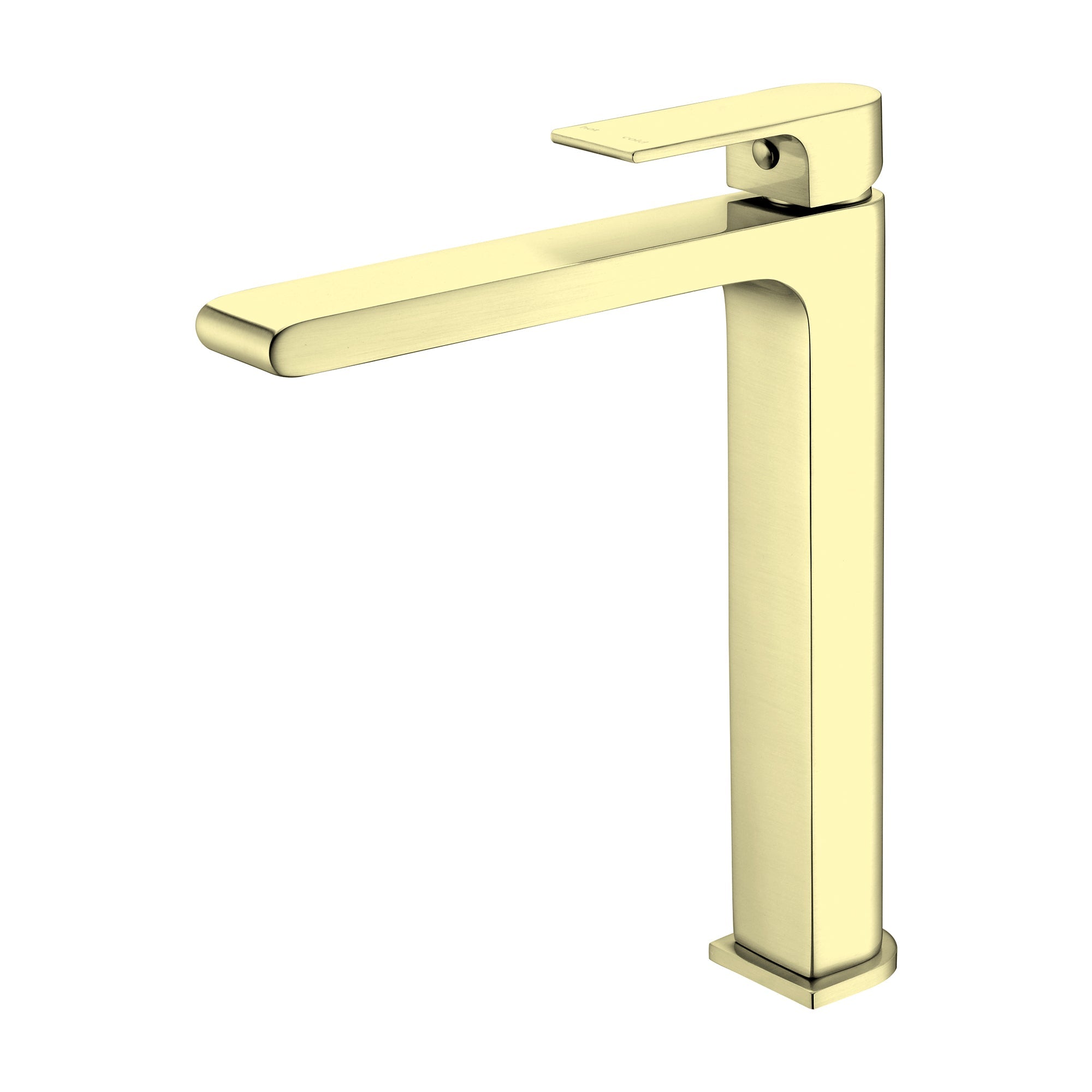 Nero Bianca Tall Basin Mixer Brushed Gold