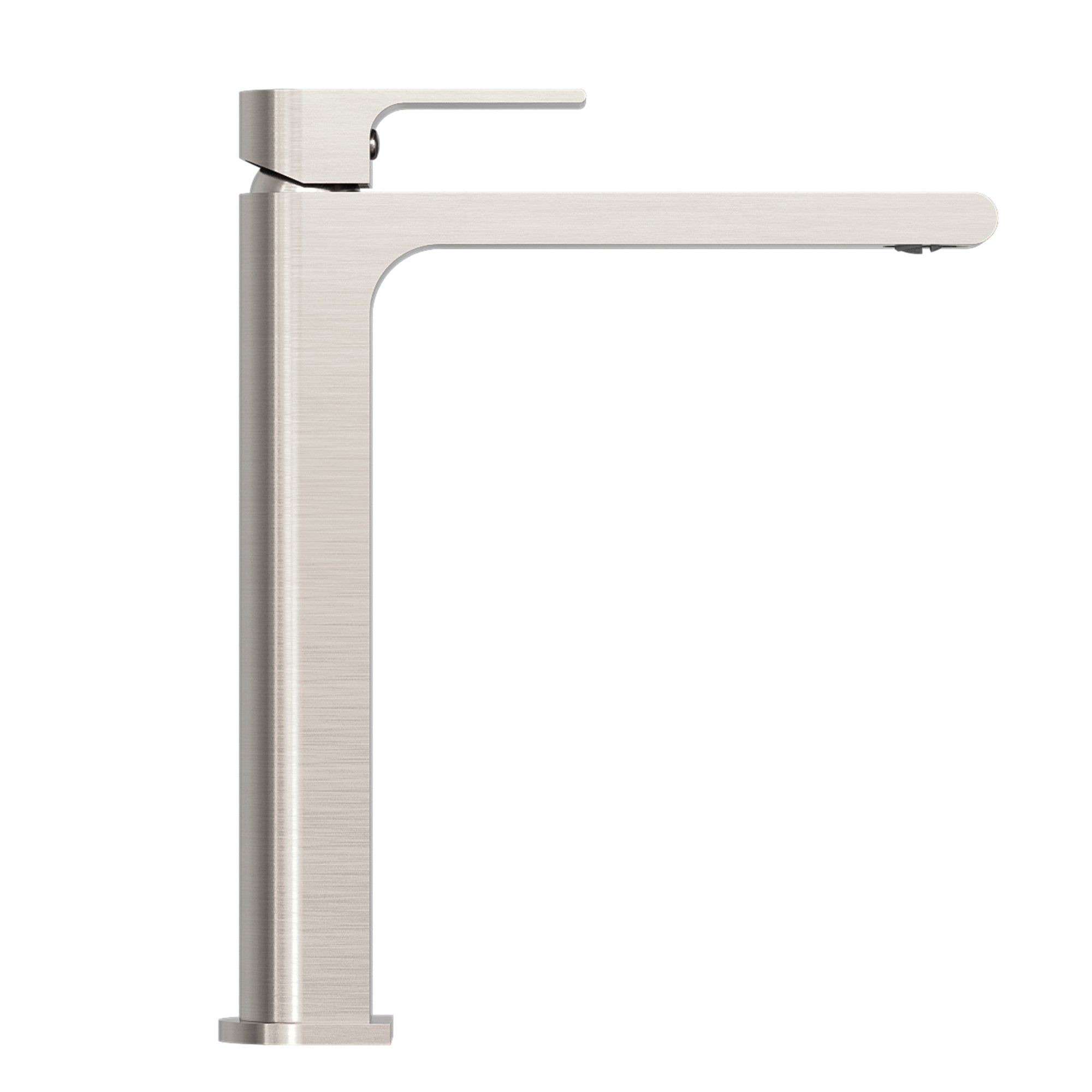 Nero Bianca Tall Basin Mixer - Brushed Nickel