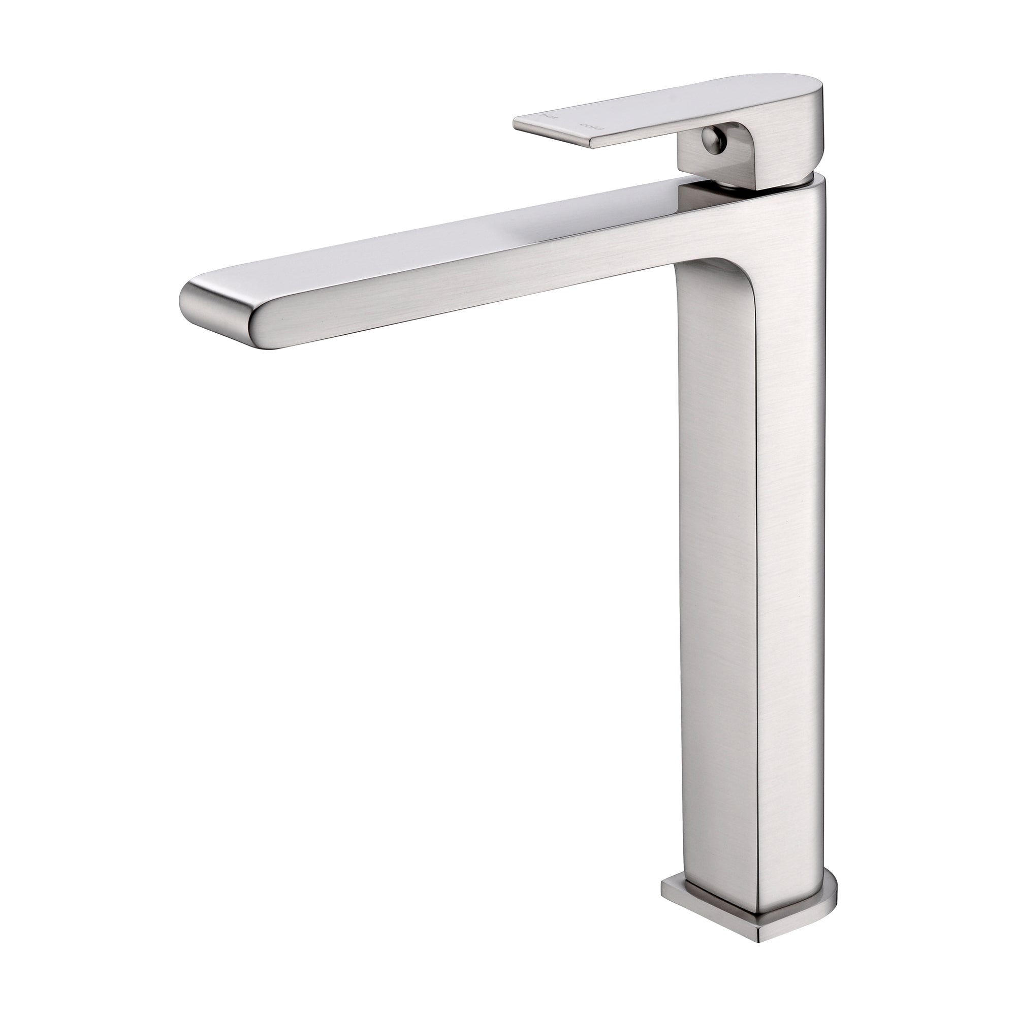 Nero Bianca Tall Basin Mixer - Brushed Nickel