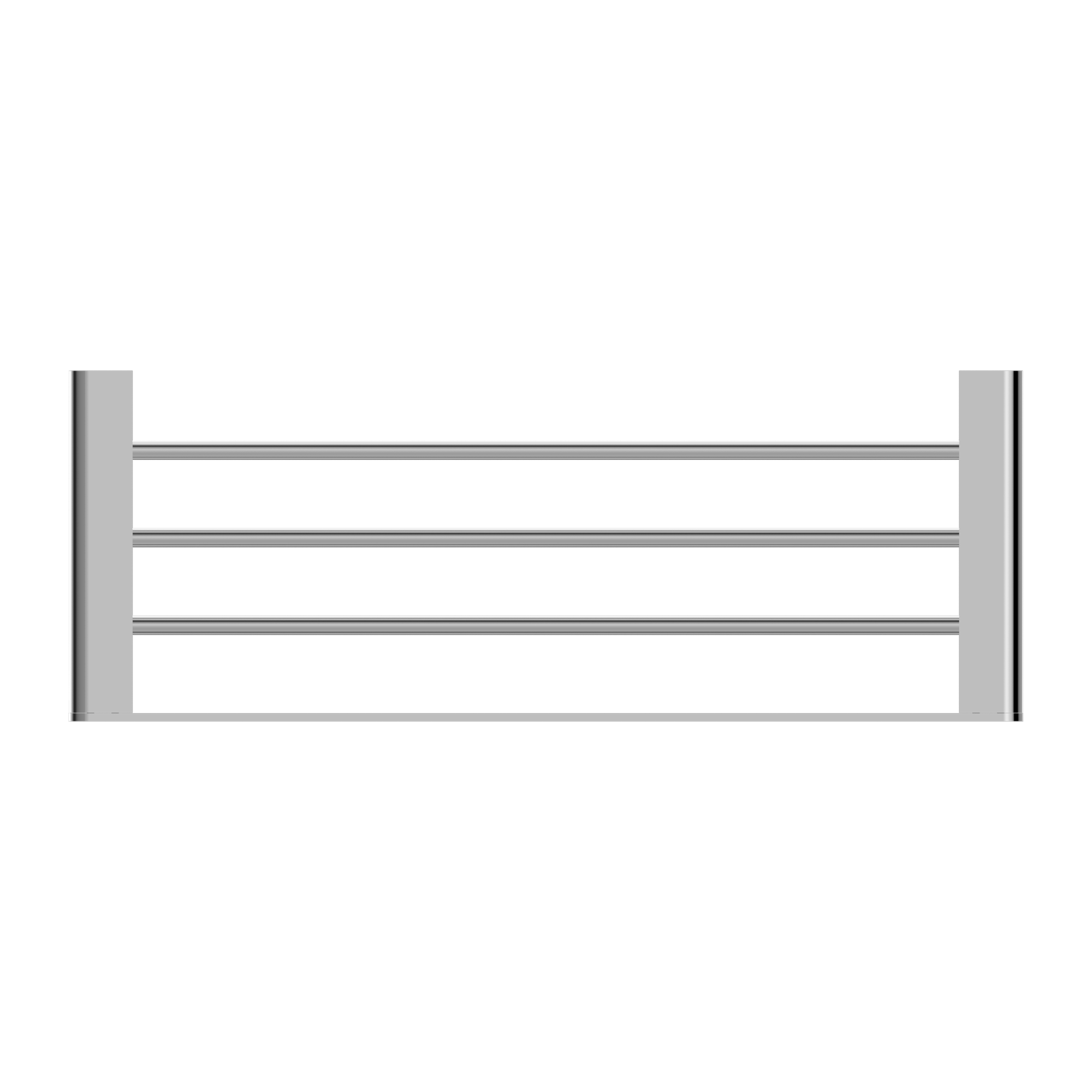 Nero Bianca Towel Rack - Chrome