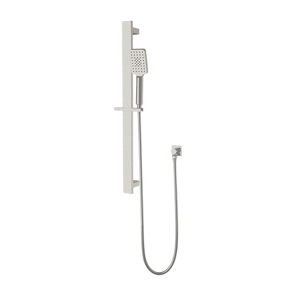 Nero Bianca/Celia Shower Rail - Brushed Nickel