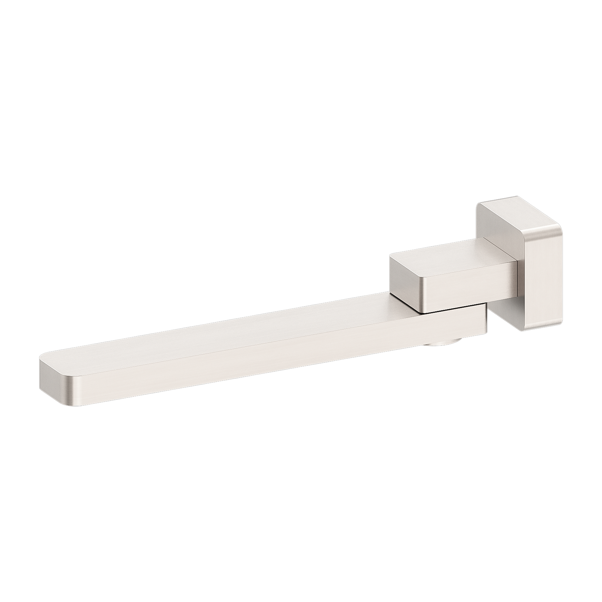 Nero Celia Swivel Bath Spout - Brushed Nickel