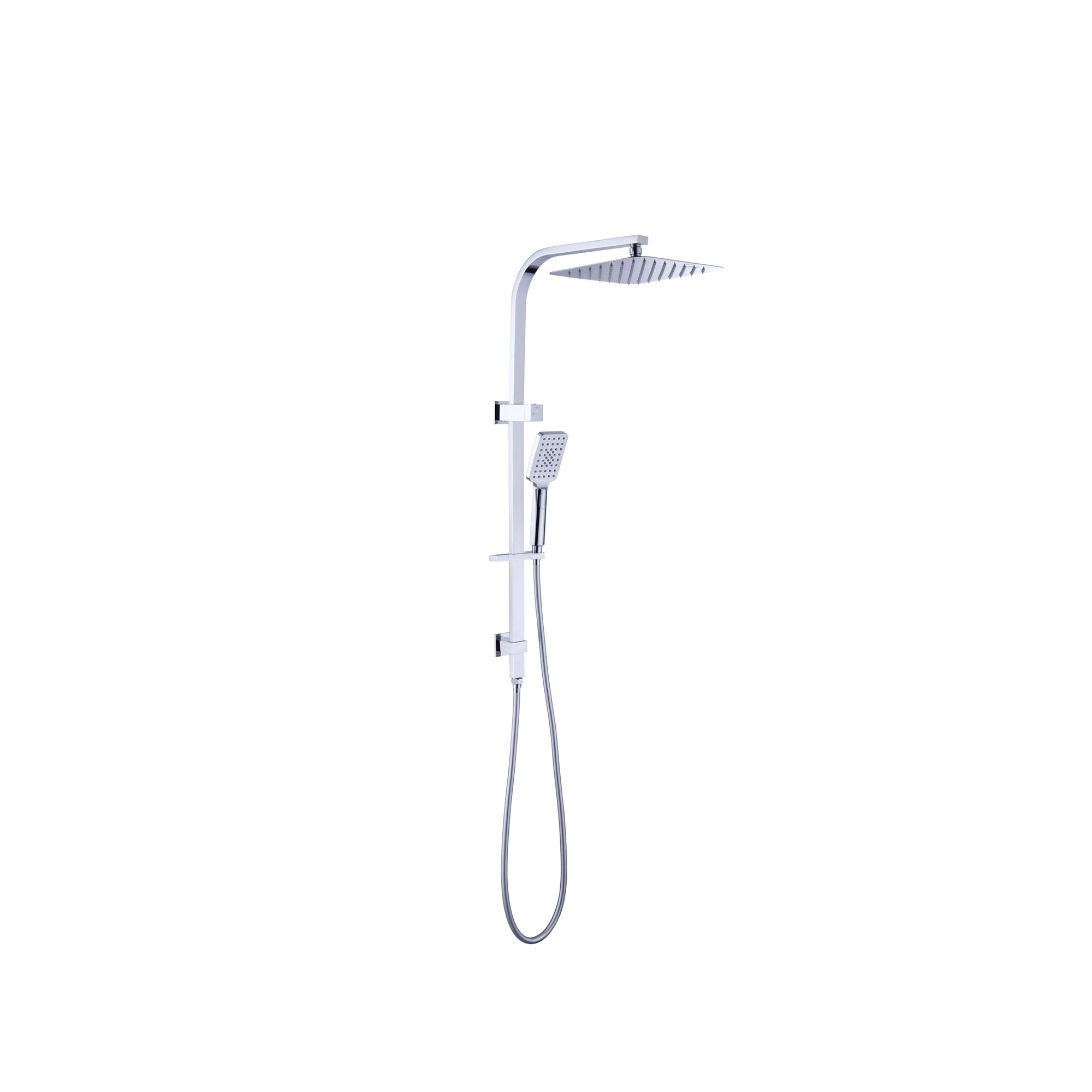 Nero Celia/Bianca Shower Set Square Head - Chrome