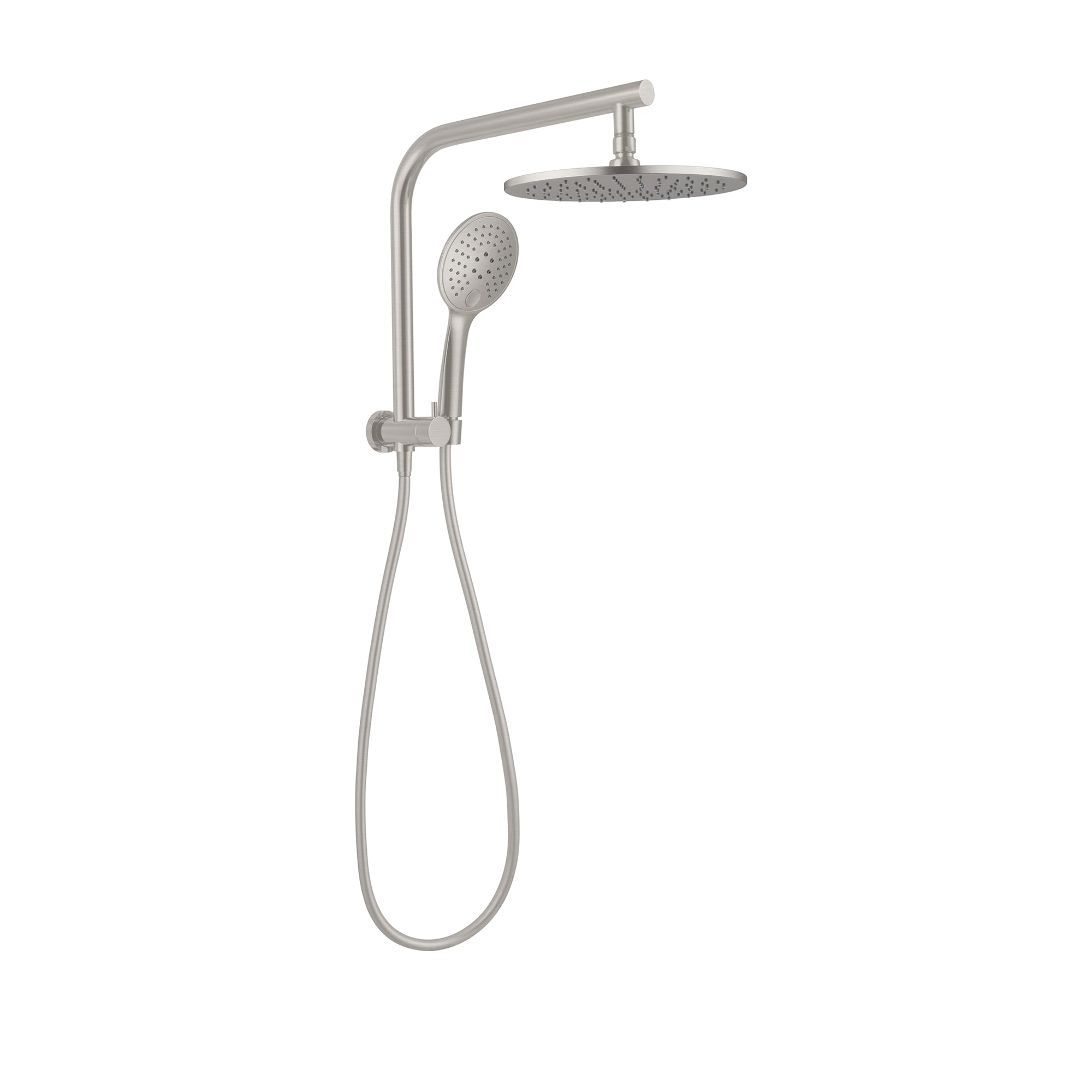 Nero Dolce 2 In 1 Shower - Brushed Nickel