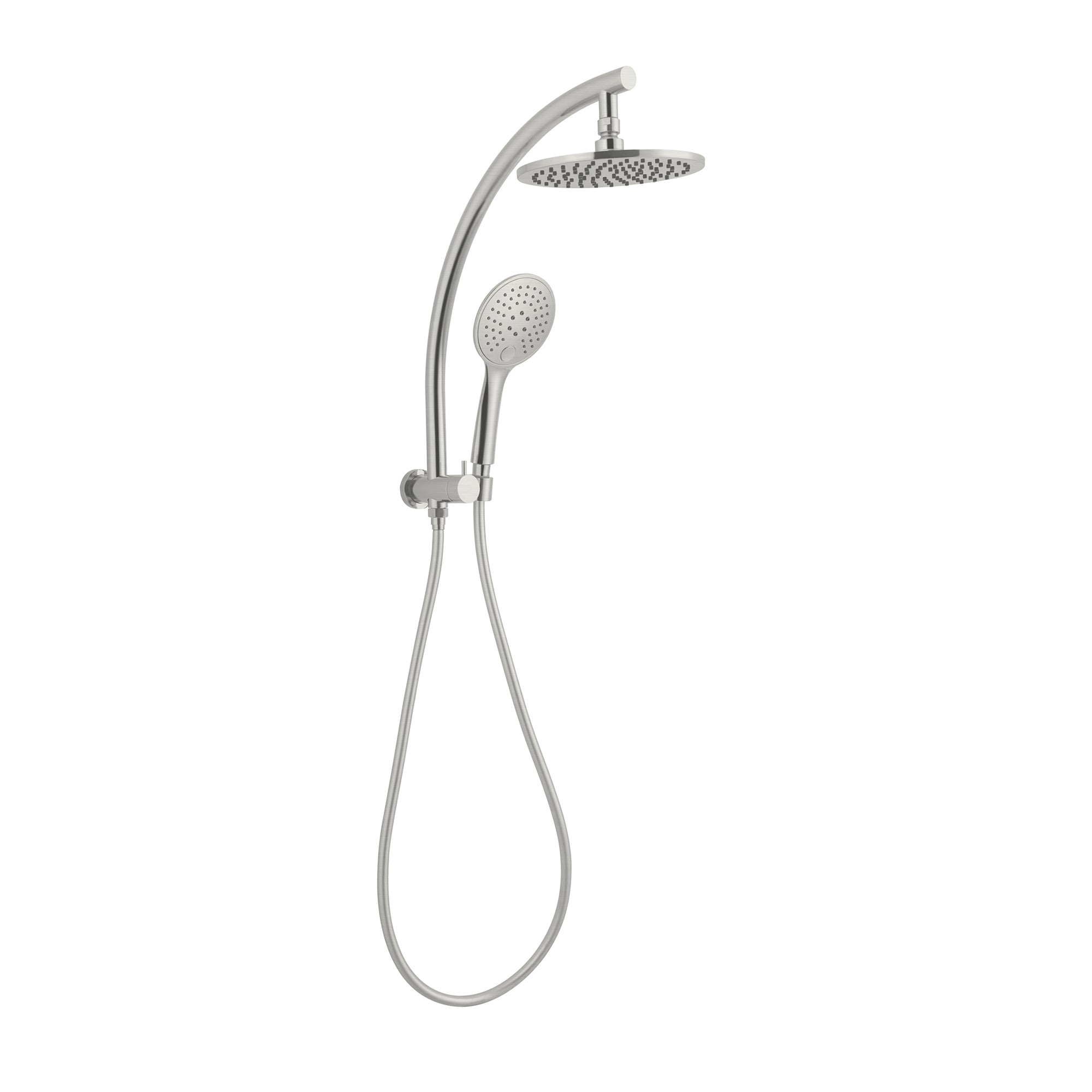 Nero Dolce 2 In 1 Shower - Brushed Nickel