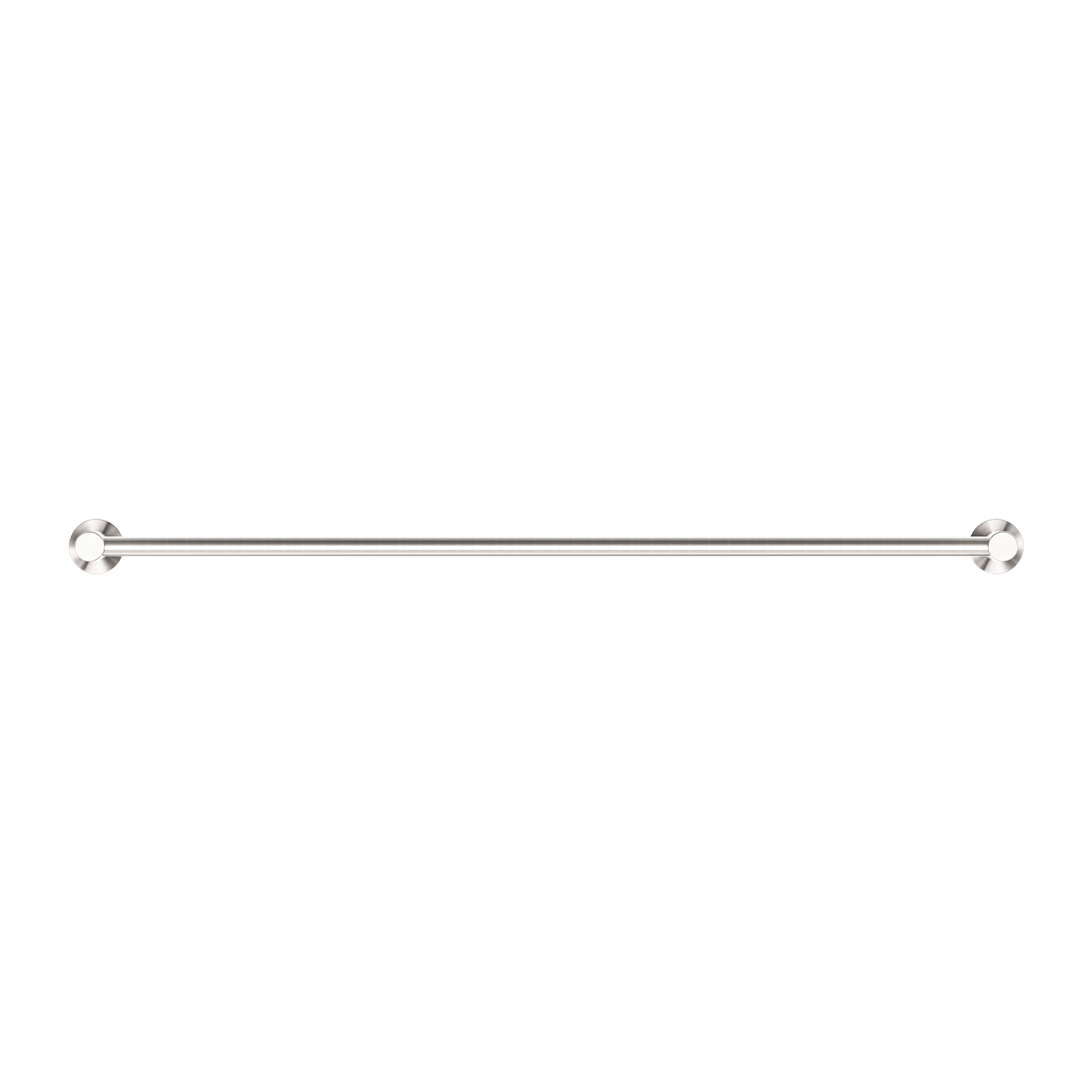 Nero Dolce Double Towel Rail 800mm - Brushed Nickel