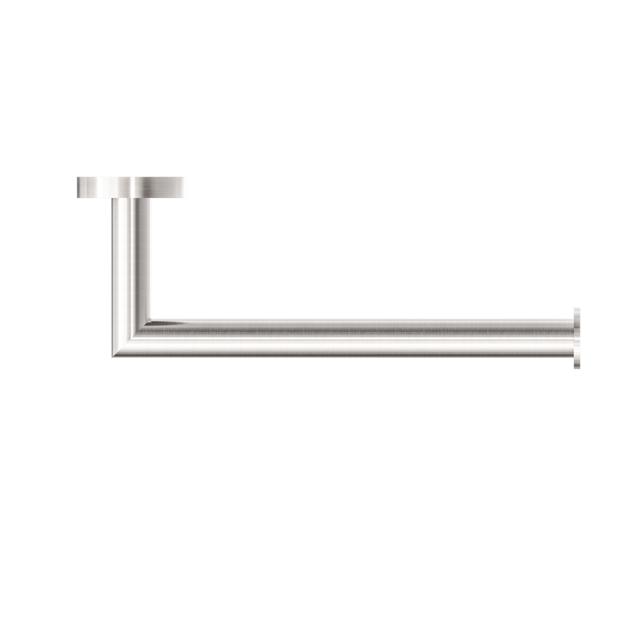 Nero Dolce Hand Towel Rail - Brushed Nickel