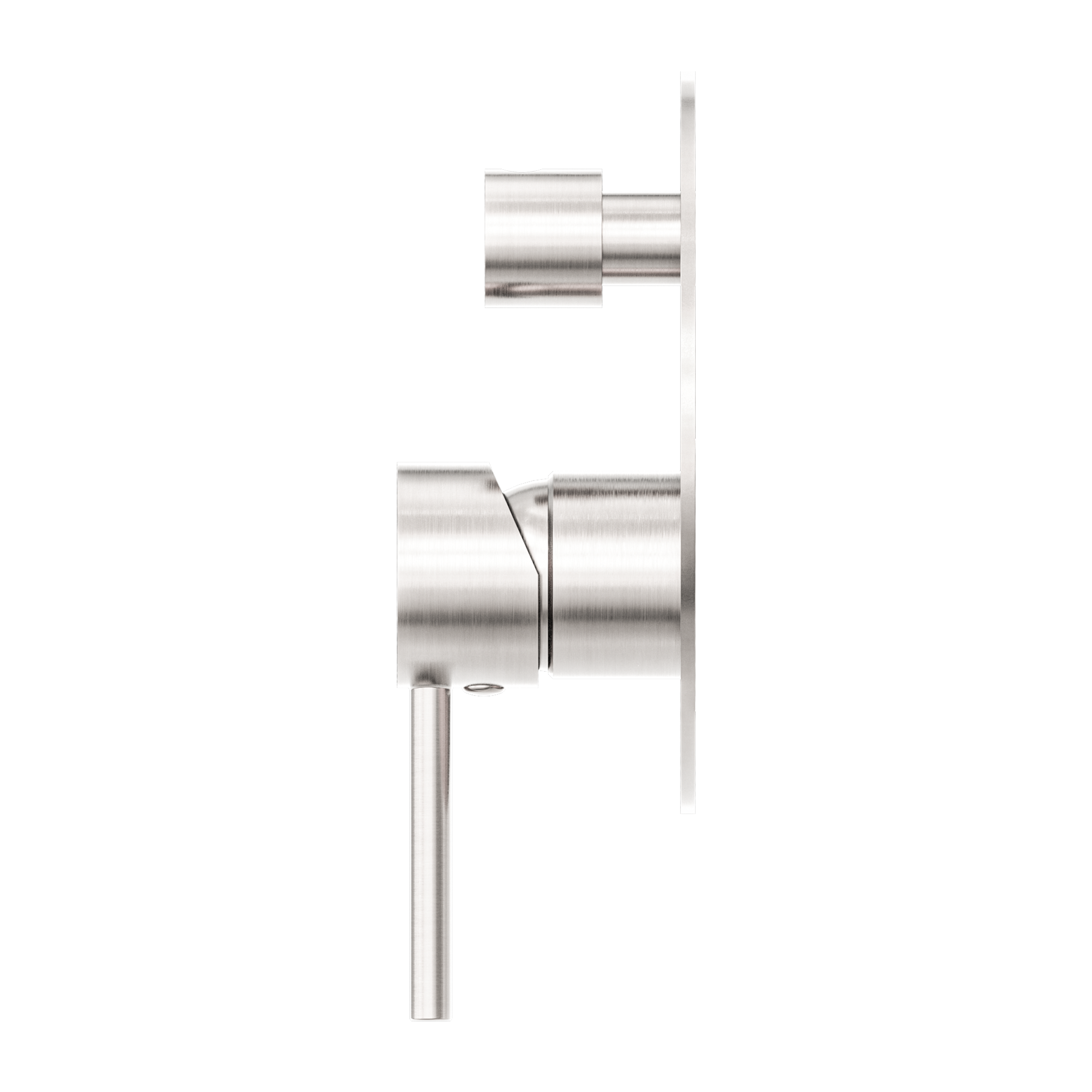 Nero Dolce Shower Mixer With Diverter - Brushed Nickel