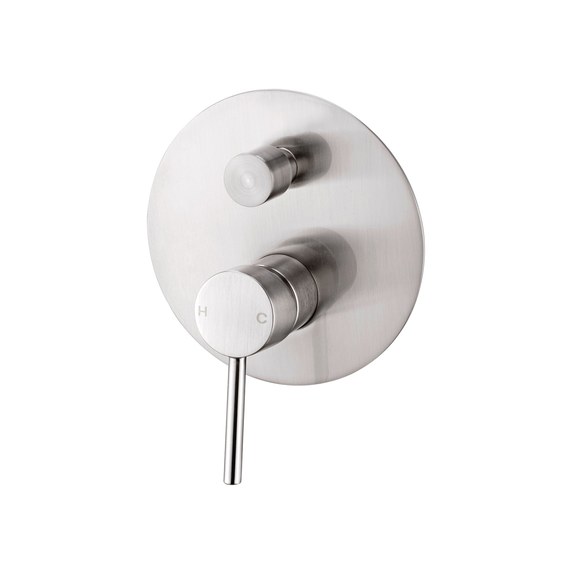 Nero Dolce Shower Mixer With Diverter - Brushed Nickel