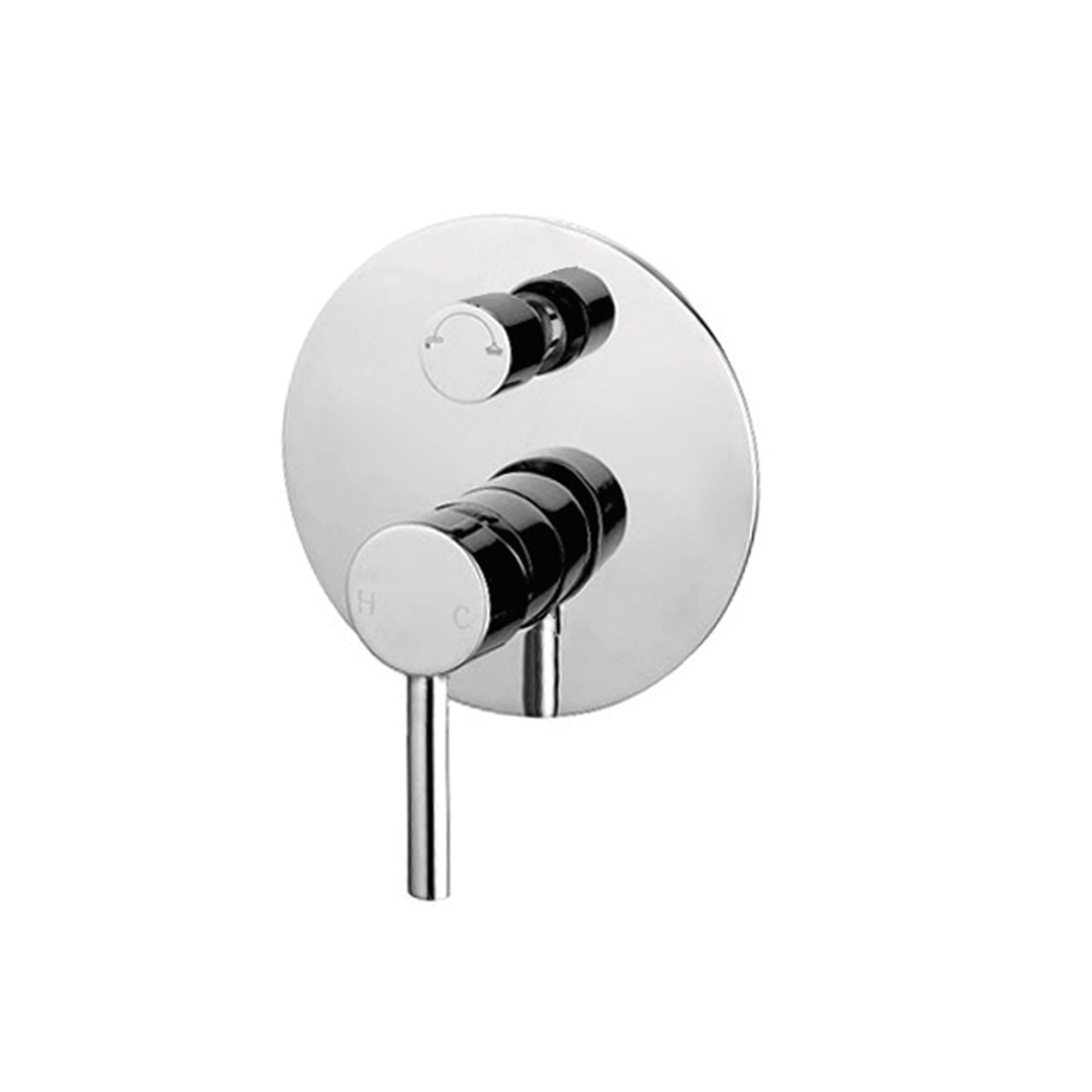 Nero Dolce Shower Mixer With Diverter - Chrome